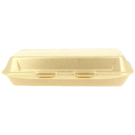 Foam Baguette / Panini Container 2,85x1,30x0,30cm (50 Units) 