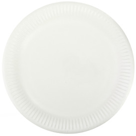 Paper Plate White 23cm (1000 Units)