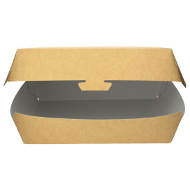 Paper Sandwich Container Kraft 20x10x8cm (200 Units)