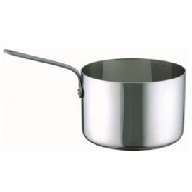 Serving Mini Fry Pan Tray Steel Ø7x4,5cm (1 Unit) 