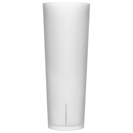 Plastic Collins Glass PP Reusable "Frost" 330ml (420 Units)