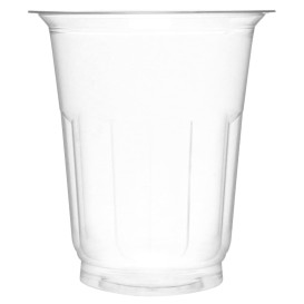 Plastic Container PET Crystal 235ml Ø8,1cm (60 Units) 