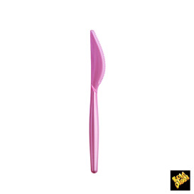 Plastic Knife PS "Easy" Peach Pearl 18,5cm (500 Units)