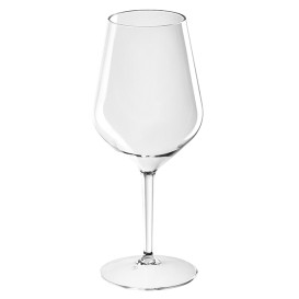 Reusable Plastic Glass Wine "Tritan" Clear 470ml (1 Unit) 