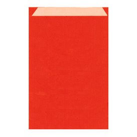 Paper Envelope Kraft Red 26+9x38cm (125 Units) 