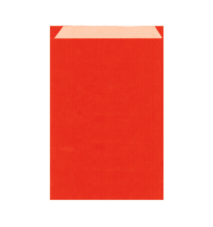 Paper Envelope Kraft Red 26+9x38cm (750 Units)