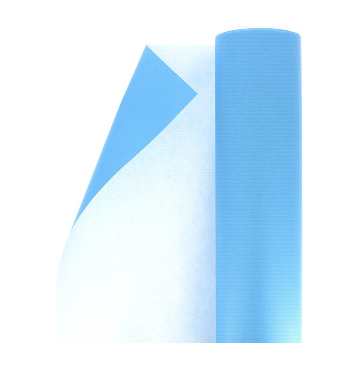 Paper Roll of Gift Wrap Cellulose Turquoise 100m (1 Unit) 