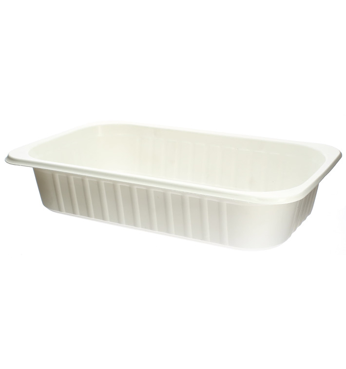 Plastic Tray PP Heat Sealable GS 1/4 24x13,6x5cm (25 Units) Plastic Tray PP Heat Sealable GS 1/4 24x13,6x5cm (25 Units)