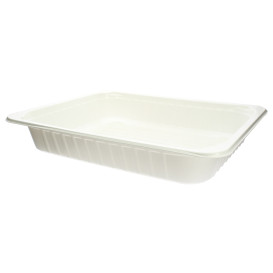 Plastic Tray PP Heat Sealable GS 1/2 28,8x23,5x5cm (200 Units)