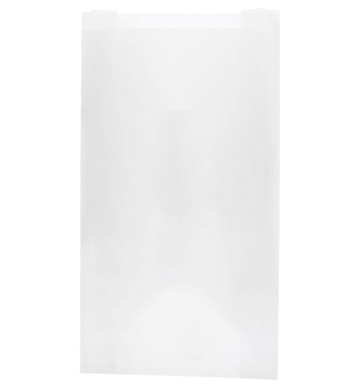 Paper Food Bag White 12+6x20cm (1000 Units) Paper Food Bag White 12+6x20cm (1000 Units)