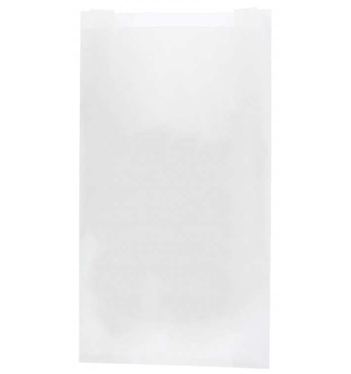 Paper Food Bag White 14+7x24cm (250 Units) 