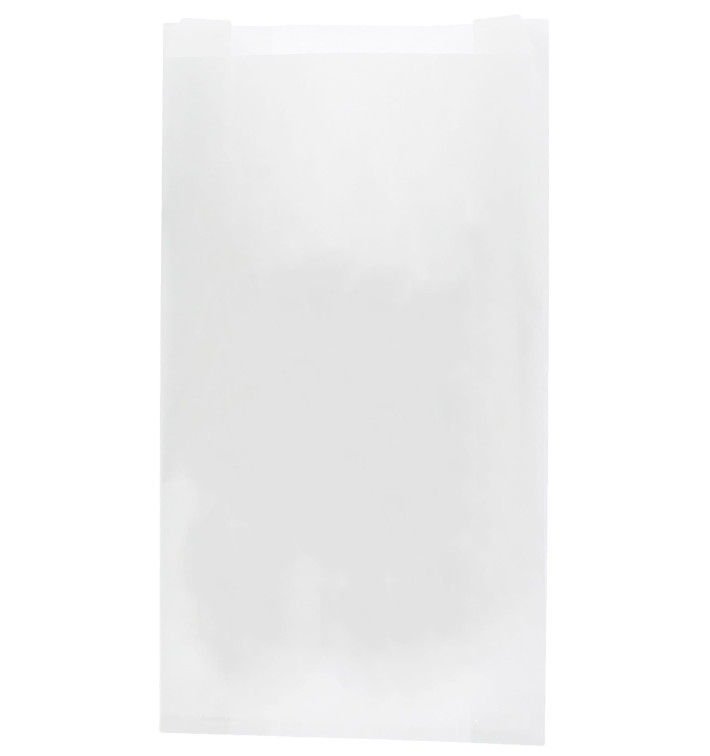 Paper Food Bag White 14+7x24cm (250 Units) Paper Food Bag White 14+7x24cm (250 Units)