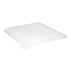 Plastic Lid PET Clear 17x17cm (100 Units)