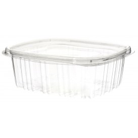 Plastic Hinged Deli Container OPS 375ml (60 Units) 