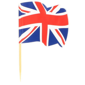 UK Flag Food Pick 6,5cm (14400 Units)