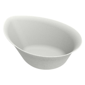 Sugarcane Mini Bowl "Gota" White 10x8cm (50 Units) 