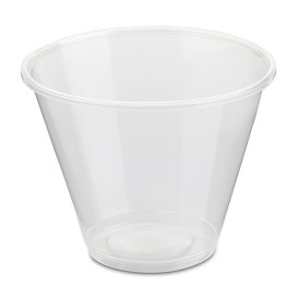 Plastic Container PP Clear 280ml Ø9,4cm (50 Units) 