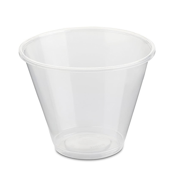 Plastic Container PP Clear 280ml Ø9,4cm (50 Units) Plastic Container PP Clear 280ml Ø9,4cm (50 Units)