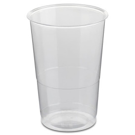 Plastic Cup PS Crystal Wrapped 250ml (50 Units)