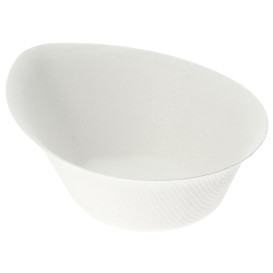 Sugarcane Mini Bowl "Gota" White 10x8cm (50 Units) 