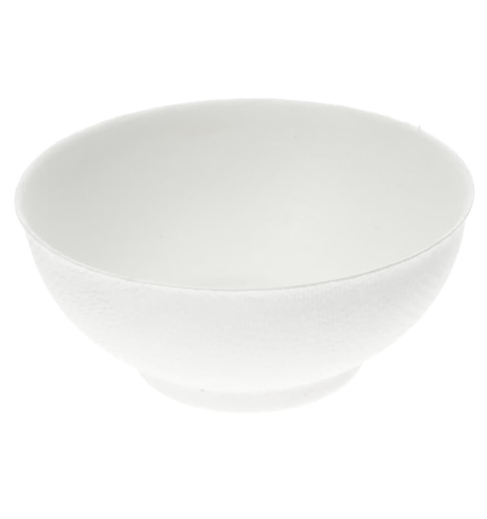 Sugarcane Mini Bowl Round Shape White Ø7cm (50 Units) Sugarcane Mini Bowl Round Shape White Ø7cm (50 Units)