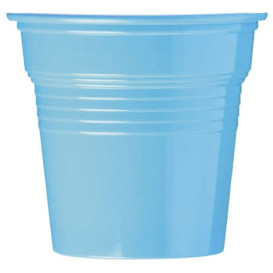 Plastic Shot PS Light Blue 80ml Ø5,7cm (50 Units) 