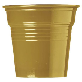 Plastic Shot PS Gold 80ml Ø5,7cm (750 Units)