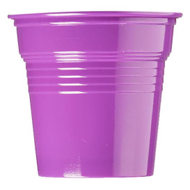 Plastic Shot PS Violet 80ml Ø5,7cm (50 Units)