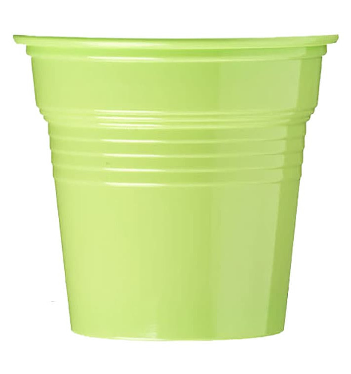 Plastic Shot PS Lime Green 80ml Ø5,7cm (1500 Units) Plastic Shot PS Lime Green 80ml Ø5,7cm (1500 Units)