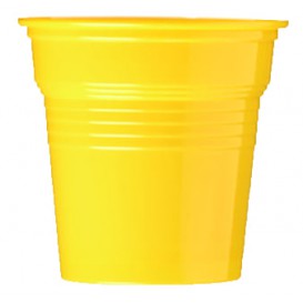 Plastic Shot PS Yellow 80ml Ø5,7cm (1500 Units)