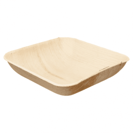 Palm Leaf Bowl 15x15x4cm (25 Units)