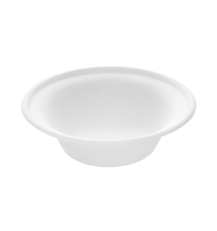 Sugarcane Bowl White 400ml (400 Units) Sugarcane Bowl White 400ml (400 Units)