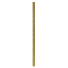 Paper Straw Straight Kraft Ø0,6cm 19,7cm (500 Units) 