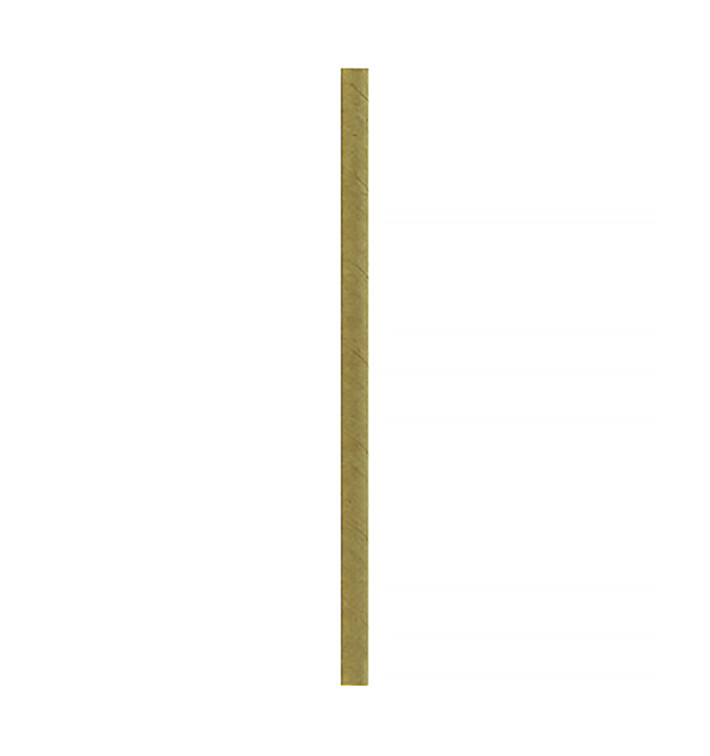 Paper Straw Straight Kraft "Smoothie" Ø0,8cm 24cm (3000 Units) Paper Straw Straight Kraft "Smoothie" Ø0,8cm 24cm (3000 Units)