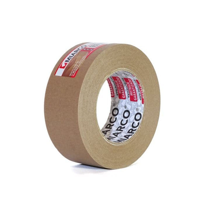 Paper Adhesive Tape Roll Kraft Eco-Friendly 4,8cmx80m (1 Unit) Paper Adhesive Tape Roll Kraft Eco-Friendly 4,8cmx80m (1 Unit)