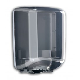 Plastic Paper Dispenser ABS Center Pull "Smoked" (1 Unit)
