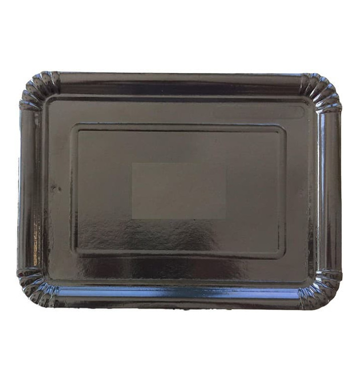 Paper Tray Rectangular shape Black 25x34 cm (400 Units) Paper Tray Rectangular shape Black 25x34 cm (400 Units)