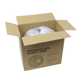 Plastic Paper Roll Dispenser 300m PC White  (1 Unit)