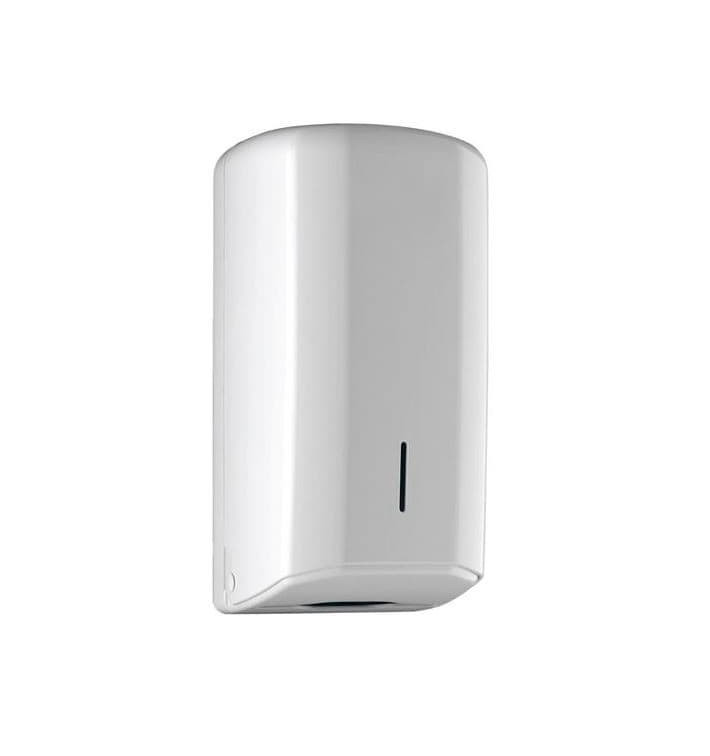 Plastic Bulk Pack Toilet Tissues Dispenser Flat Z folding ABS White (1 Unit) Plastic Bulk Pack Toilet Tissues Dispenser Flat Z folding ABS White (1 Unit)