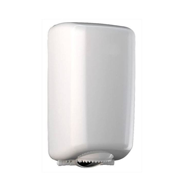 Plastic Paper Dispenser ABS Mini Center Pull White (1 Unit) Plastic Paper Dispenser ABS Mini Center Pull White (1 Unit)