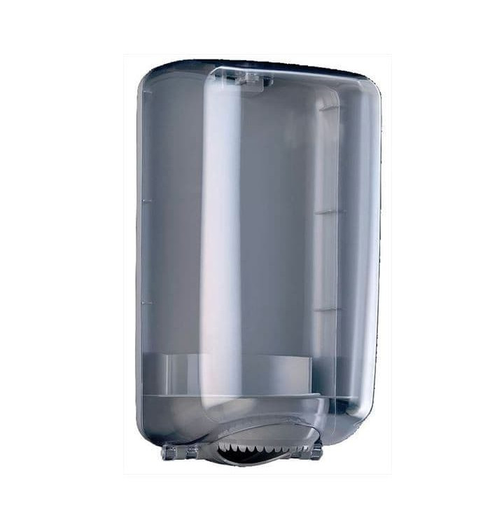 Plastic Paper Dispenser ABS Mini Center Pull "Smoked" (1 Unit) Plastic Paper Dispenser ABS Mini Center Pull "Smoked" (1 Unit)