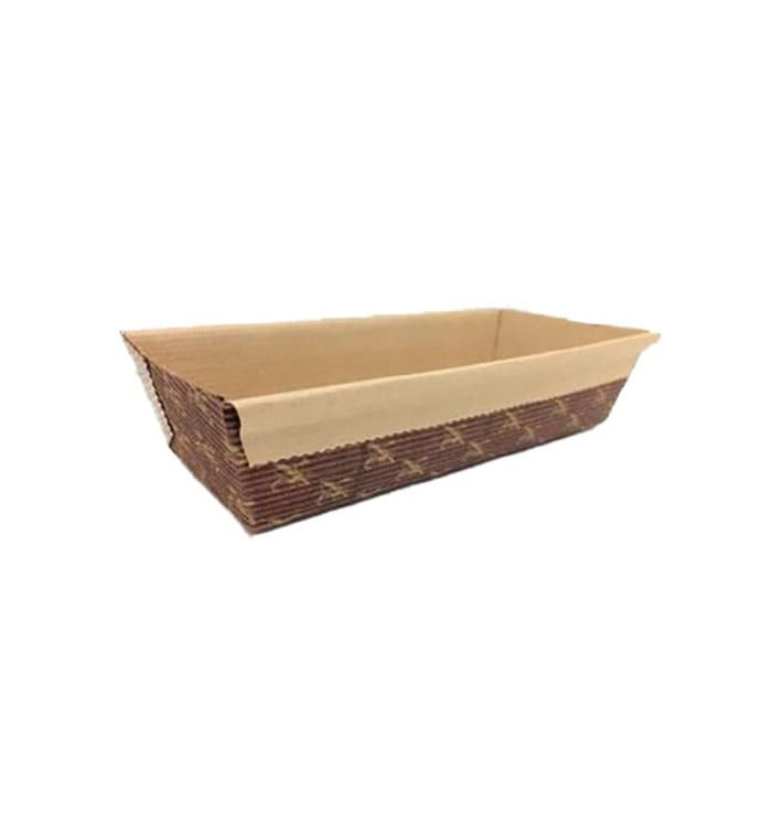 Paper Baking Mold Kraft 17,5x8,5x4cm (450 Units) Paper Baking Mold Kraft 17,5x8,5x4cm (450 Units)