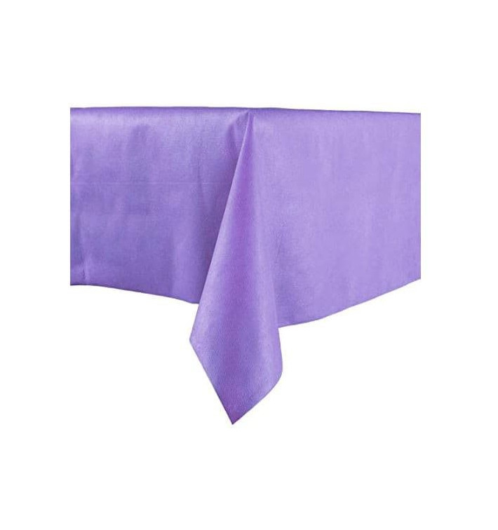 Tablecloth Novotex Non-Woven Purple 100x100cm (150 Units) Tablecloth Novotex Non-Woven Purple 100x100cm (150 Units)