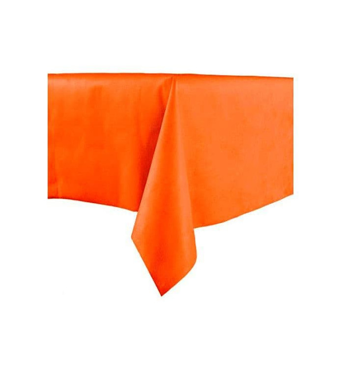 Tablecloth Novotex Non-Woven Orange 100x100cm (150 Units) Tablecloth Novotex Non-Woven Orange 100x100cm (150 Units)