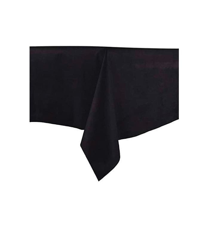 Tablecloth Novotex Non-Woven Black 100x100cm (150 Units) Tablecloth Novotex Non-Woven Black 100x100cm (150 Units)