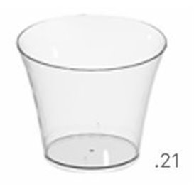 Plastic Tasting Cup PS "Meadow" Clear 75 ml (25 Units) 