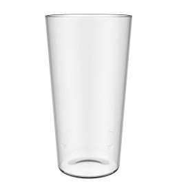 Plastic Pint Glass SAN Reusable 568ml (5 Units) 