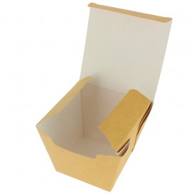 Paper Take-out Container Wok Kraft 450ml (350 Units)