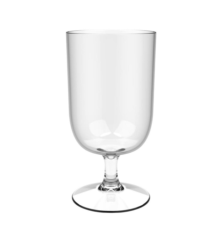 Plastic Stemmed Beer Glass TRITAN Reusable "Bio Based" 354ml (6 Units) Plastic Stemmed Beer Glass TRITAN Reusable "Bio Based" 354ml (6 Units)