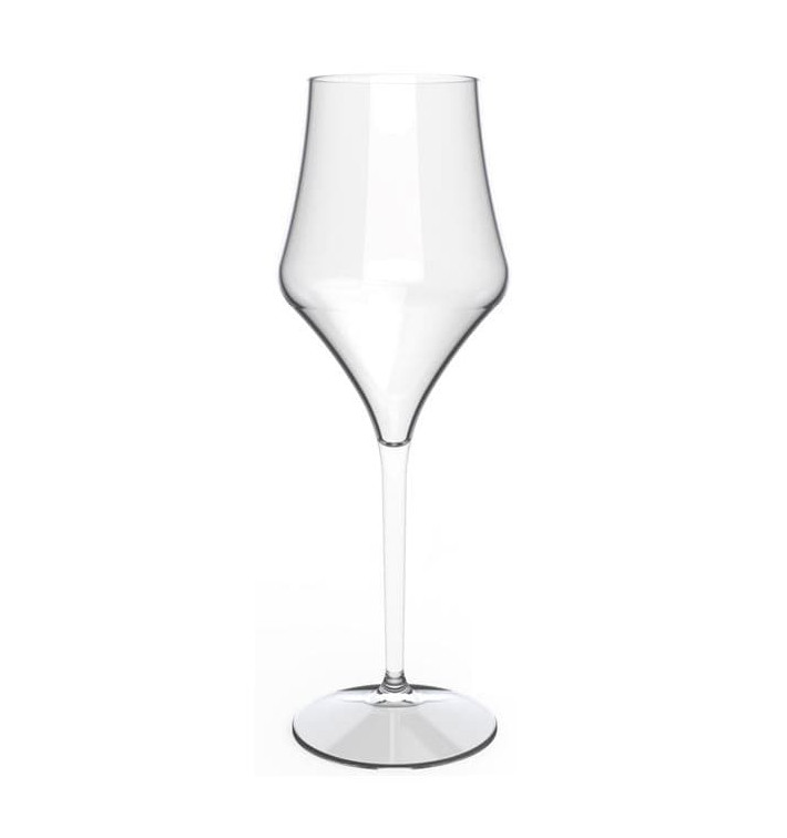 Reusable Plastic Glass Wine "Tritan" Clear 320ml (1 Unit) Reusable Plastic Glass Wine "Tritan" Clear 320ml (1 Unit)
